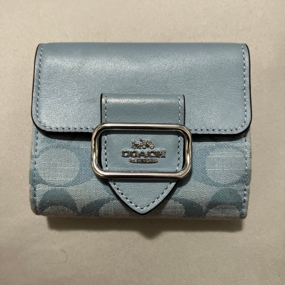Coach Blue Wallet